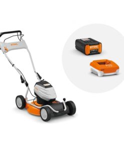 STIHL RMA 2.2 RPV Batteri-plæneklipper med ECO-mode - klippebredde: 46 cm - Inkl. batteri og lader